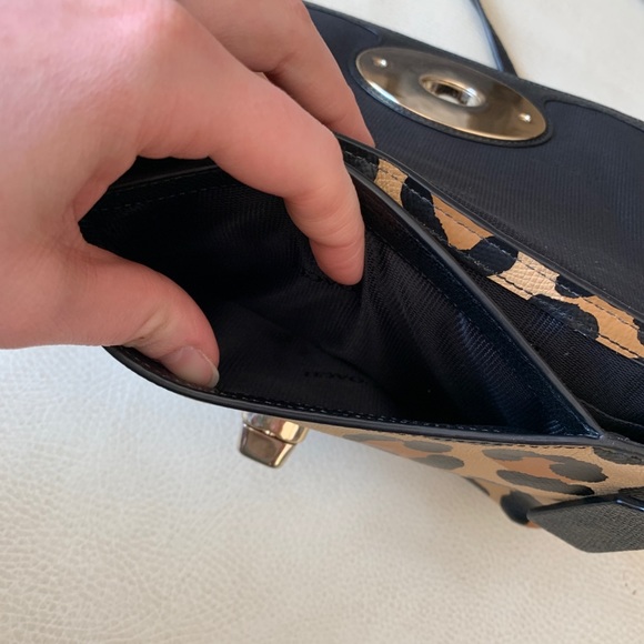 Coach Crossbody Bag - Cheetah Pebble Leather - Picture 5 of 7